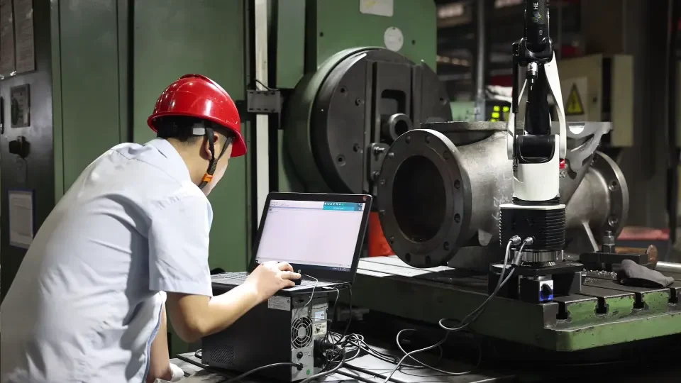 Absolute Arm (check Machining Accuracy Of Split Case Pump)