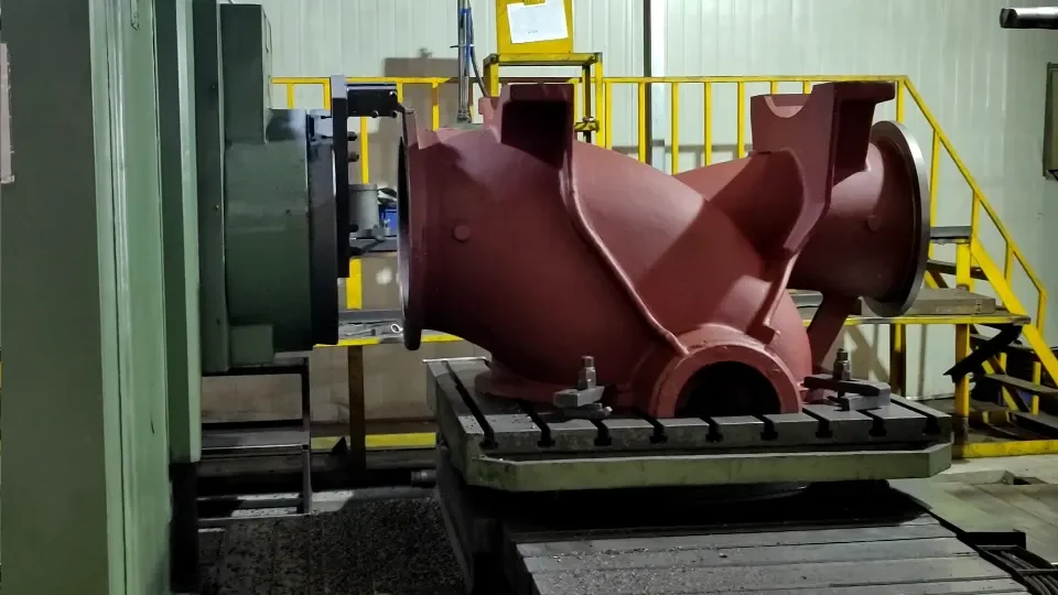 Axial Split Case Pump Machining