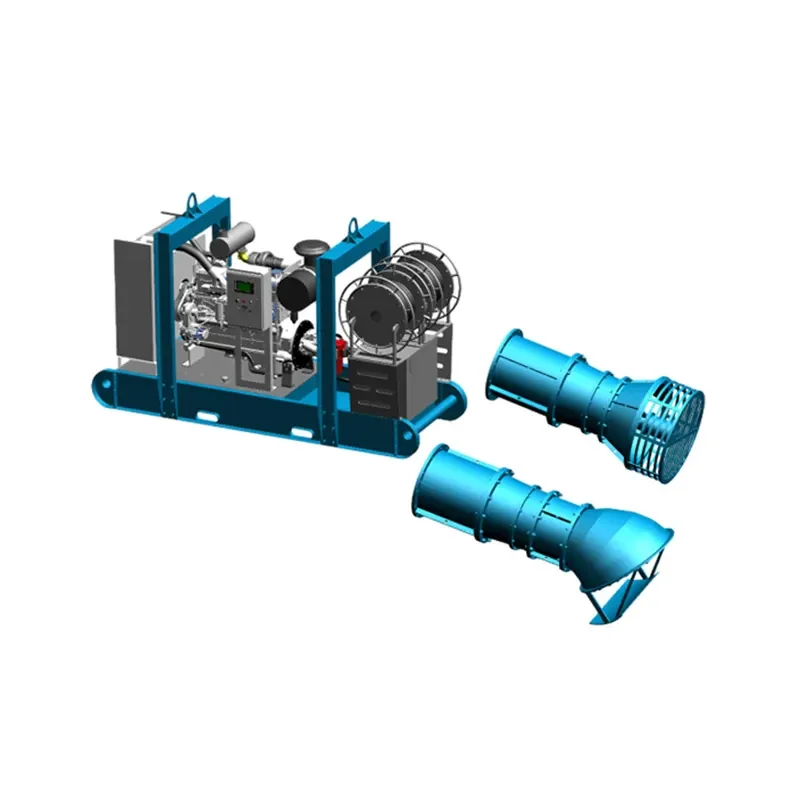 Hydraulic Driven Submersible Axial Flow Pump Hlb And Hla Design