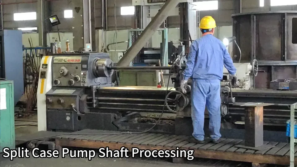 Split Case Pump Shaft Machining