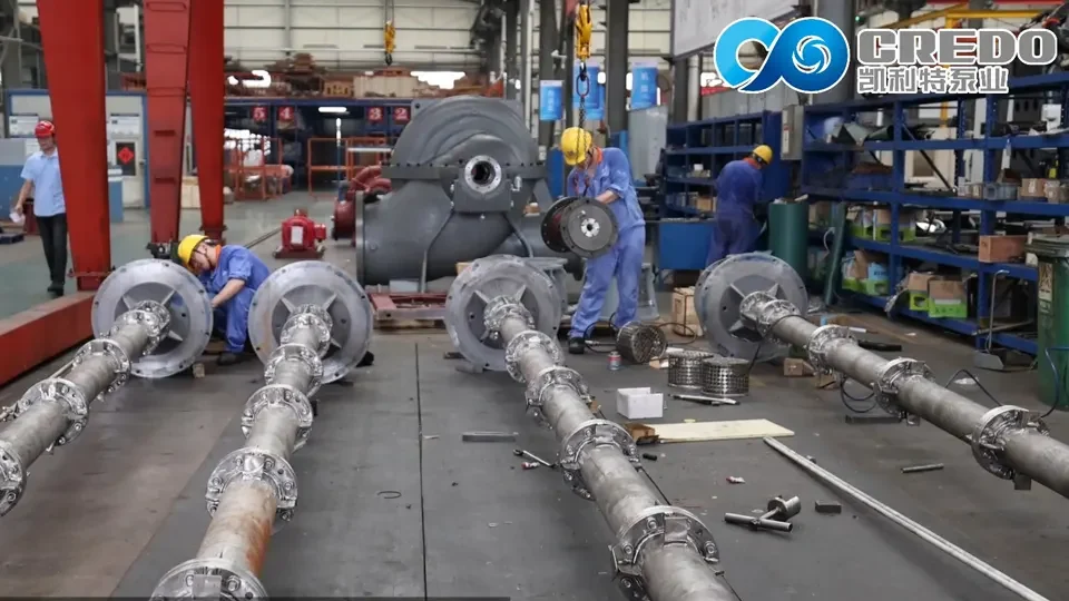 Vertical Turbine Pumps Assembly